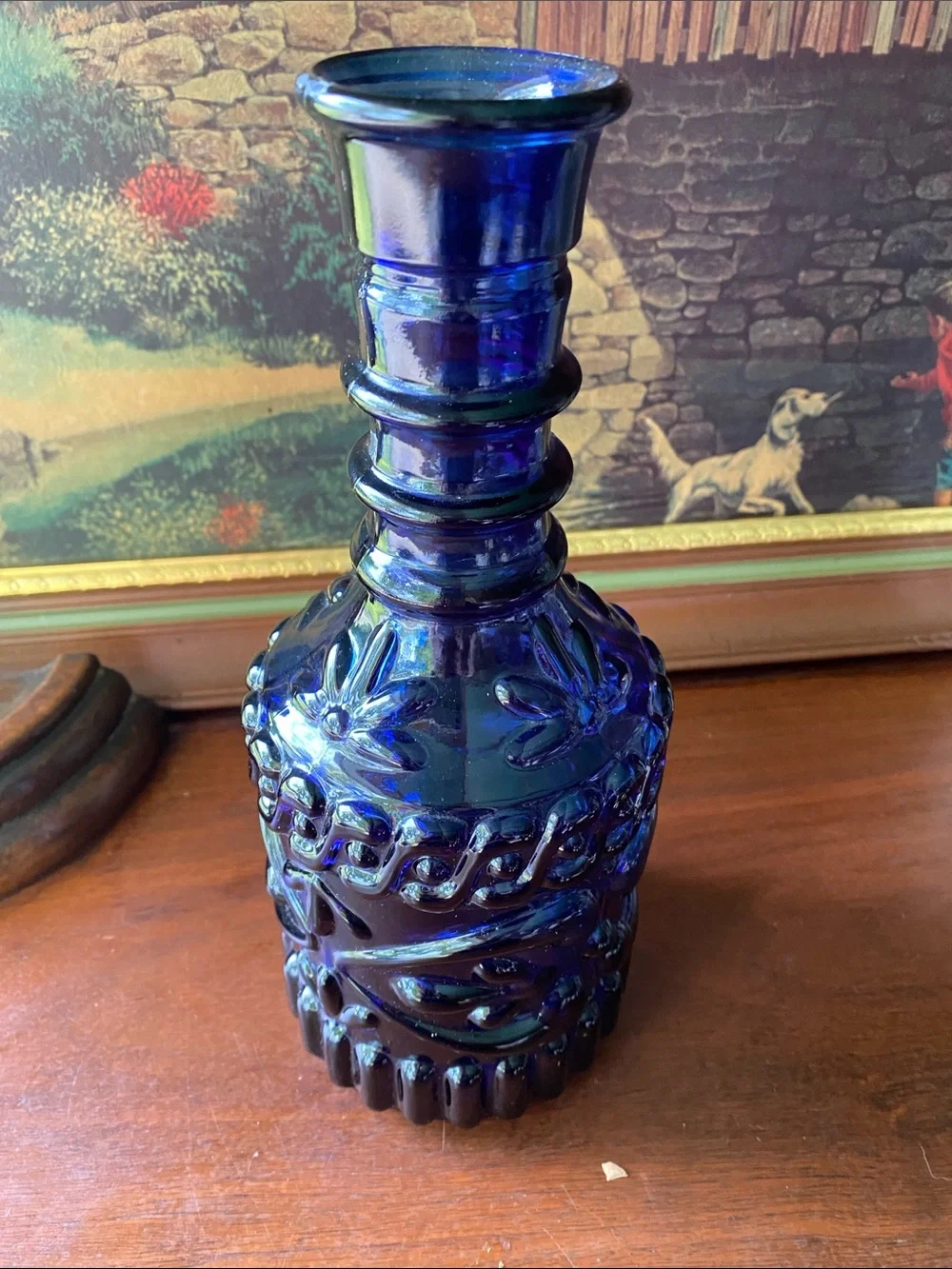 Vintage 1970s Jim Beam Kentucky Derby Bourbon Decanter